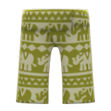 Elephant-Print Pants