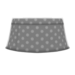 Polka-Dot Miniskirt