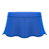 Pleather Flare Skirt