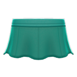 Pleather Flare Skirt