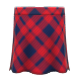 Long Plaid Skirt