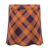 Long Plaid Skirt
