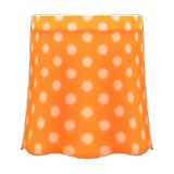Long Polka Skirt