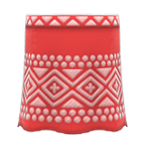 Embroidered-Pattern Skirt