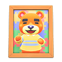 Teddy's Photo Animal Crossing New Horizons | ACNH Items - ACNHMALL