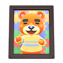 Teddy's Photo Animal Crossing New Horizons | ACNH Items - ACNHMALL