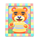 Teddy's Photo Animal Crossing New Horizons | ACNH Items - ACNHMALL