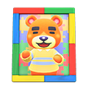 Teddy's Photo Animal Crossing New Horizons | ACNH Items - ACNHMALL
