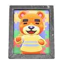 Teddy's Photo Animal Crossing New Horizons | ACNH Items - ACNHMALL