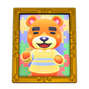Teddy's Photo Animal Crossing New Horizons | ACNH Items - ACNHMALL