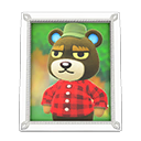 Grizzly's Photo Animal Crossing New Horizons | ACNH Items - ACNHMALL