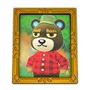 Grizzly's Photo Animal Crossing New Horizons | ACNH Items - ACNHMALL