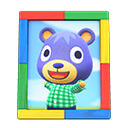 Poncho's Photo Animal Crossing New Horizons | ACNH Items - ACNHMALL