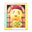 Goldie's Photo Animal Crossing New Horizons | ACNH Items - ACNHMALL