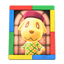 Goldie's Photo Animal Crossing New Horizons | ACNH Items - ACNHMALL
