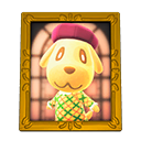 Goldie's Photo Animal Crossing New Horizons | ACNH Items - ACNHMALL