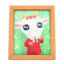 Chevre's Photo Animal Crossing New Horizons | ACNH Items - ACNHMALL
