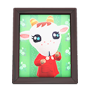 Chevre's Photo Animal Crossing New Horizons | ACNH Items - ACNHMALL