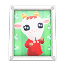 Chevre's Photo Animal Crossing New Horizons | ACNH Items - ACNHMALL