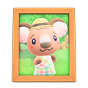 Melba's Photo Animal Crossing New Horizons | ACNH Items - ACNHMALL