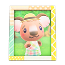 Melba's Photo Animal Crossing New Horizons | ACNH Items - ACNHMALL