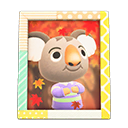 Ozzie's Photo Animal Crossing New Horizons | ACNH Items - ACNHMALL