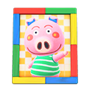 Curly's Photo Animal Crossing New Horizons | ACNH Items - ACNHMALL