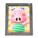 Curly's Photo Animal Crossing New Horizons | ACNH Items - ACNHMALL