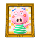 Curly's Photo Animal Crossing New Horizons | ACNH Items - ACNHMALL