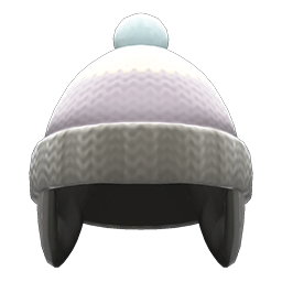 Knit Cap With Earflaps