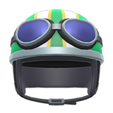 Helmet With Goggles