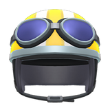 Helmet With Goggles