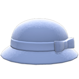 Bowler Hat With Ribbon