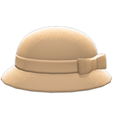 Bowler Hat With Ribbon