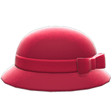 Bowler Hat With Ribbon