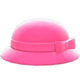 Bowler Hat With Ribbon