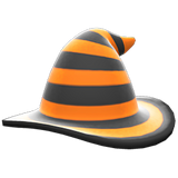 Mage's Striped Hat