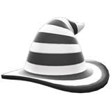 Mage's Striped Hat