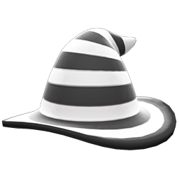 Mage's Striped Hat
