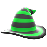 Mage's Striped Hat