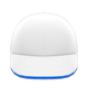 White & Blue