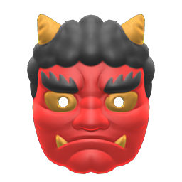 Horned-Ogre Mask