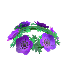 Purple Windflower Crown DIY Recipe