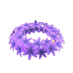 Purple Hyacinth Crown DIY