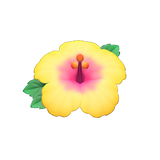 Hibiscus Hairpin