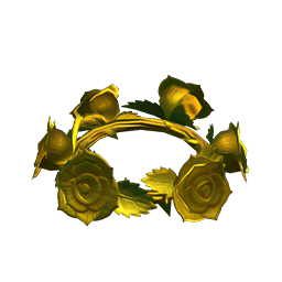 Gold Rose Crown DIY