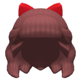 Wig With Ribbon