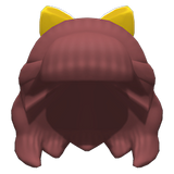 Wig With Ribbon