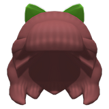 Wig With Ribbon