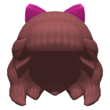 Wig With Ribbon